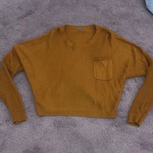Cropped sweater